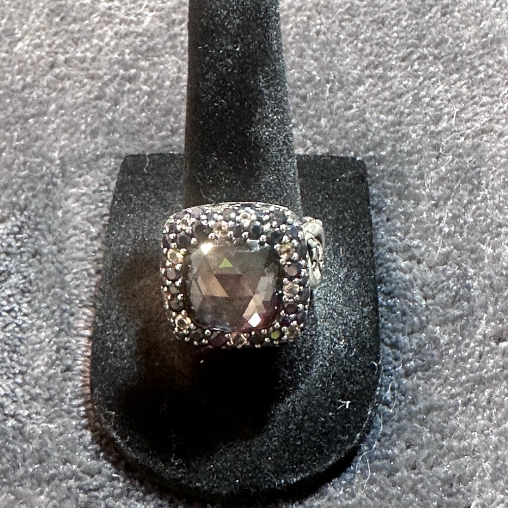 John Hardy Batu Klasik Black Ring